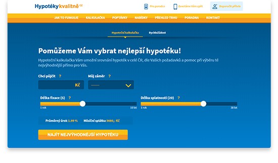 Hypotéky kvalitně