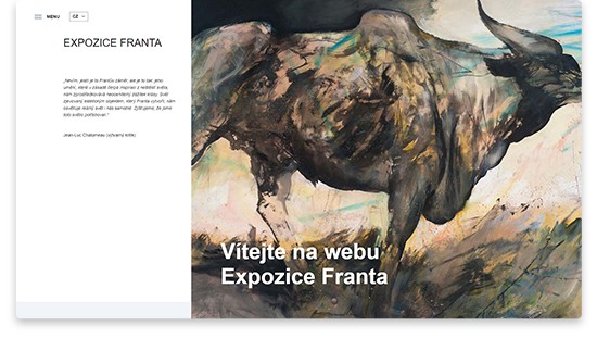 Expozice Franta